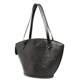 ルイ ヴィトン エピ サンジャック ショッピング ハンドバッグ ショルダーバッグ M52262 ノワール ブラック レザー レディース LOUIS VUITTON 【中古】